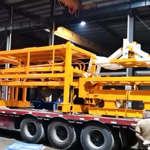 阿聯(lián)酋軌枕設備裝車